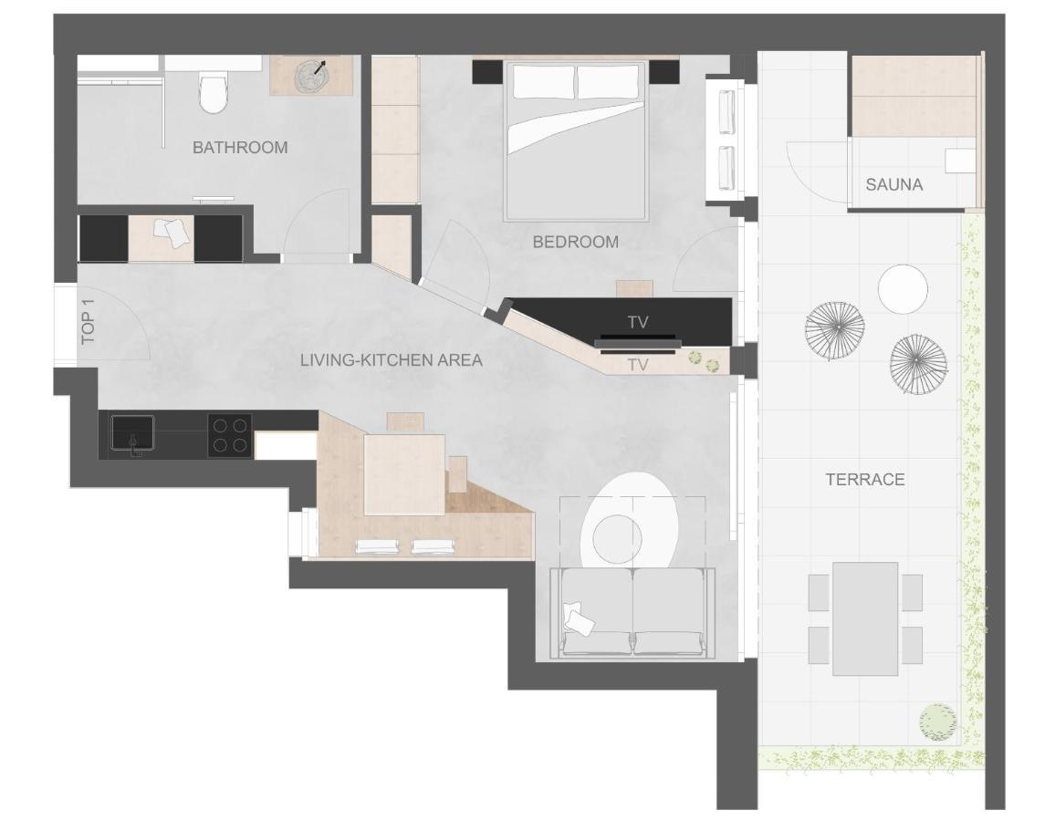Apartment Lebe'oetz - Ferienapartmenthaus Im Zentrum Von
